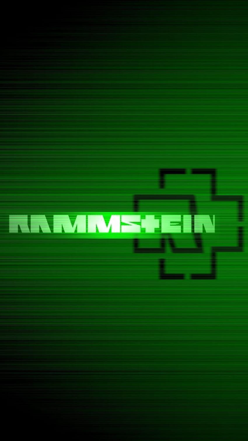 Музика/Rammstein, лого на Rammstein HD тапет за телефон