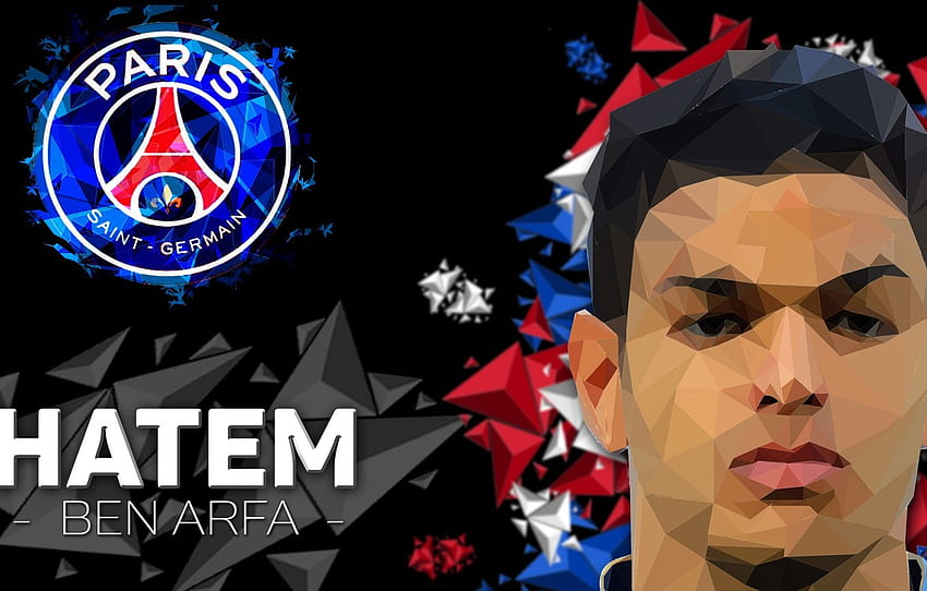 sport, logo, football, player, Paris Saint, ben arfa HD wallpaper