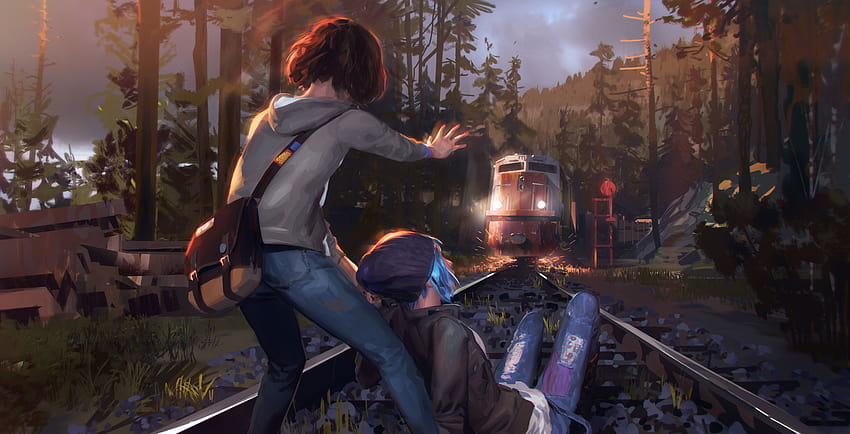 หัวรถจักรสาวน้อย Life Is Strange 2 Trains 8500x4338 วอลล์เปเปอร์ HD