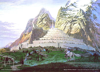 Minas Tirith Wallpaper by Shimimaro on DeviantArt