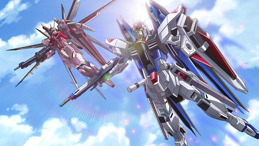 Semilla de Gundam, dom gundam fondo de pantalla