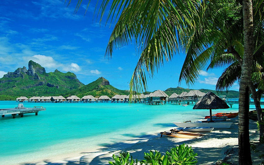 Bora Bora HD-Hintergrundbild
