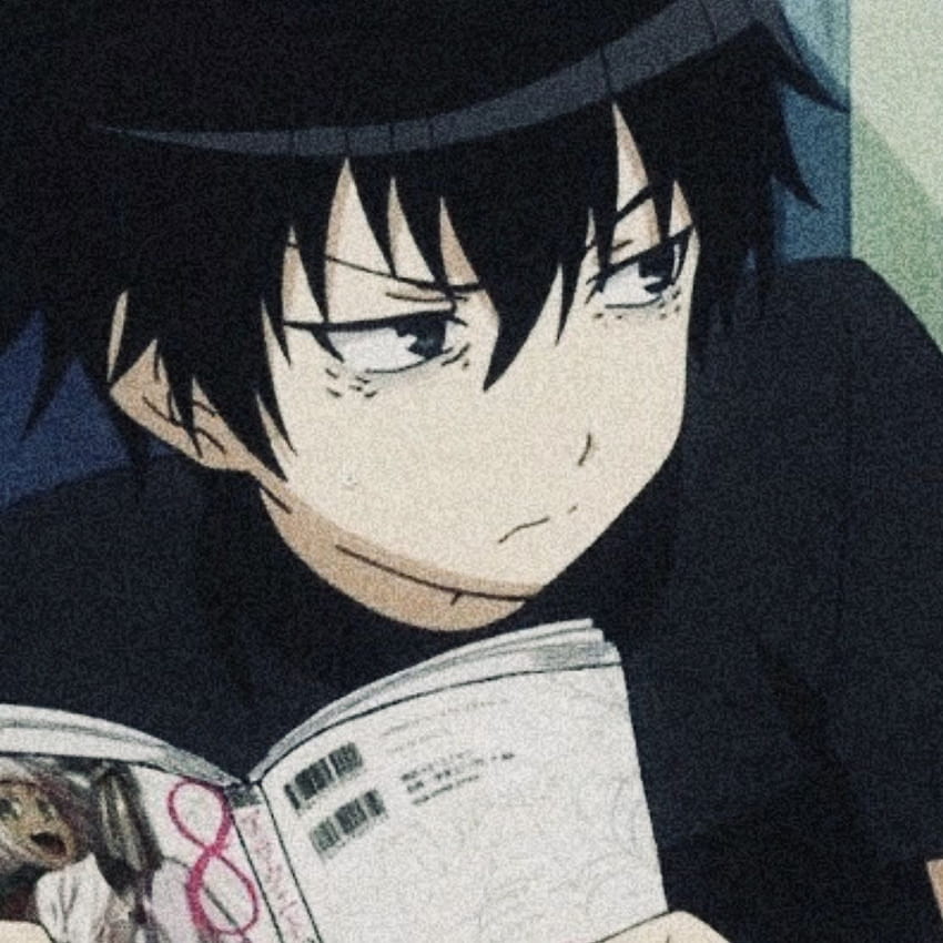 Ikon Estetika Anime Boy Gelap, ikon anime gelap wallpaper ponsel HD
