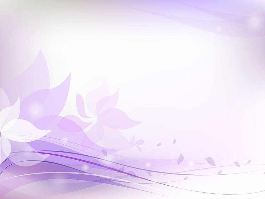 Light Purple Floral Backgrounds, light backgrounds designs HD wallpaper