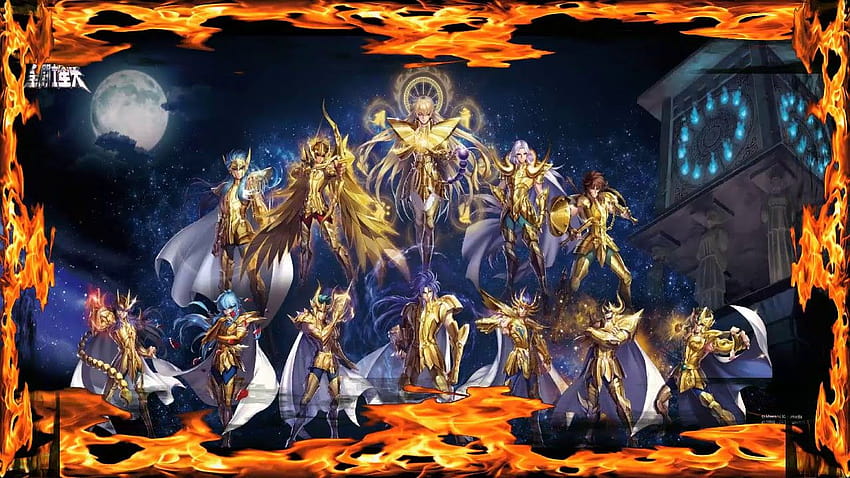 Mit Uhrwerk Saint Seiya Awakening Gold Saints Engine HD-Hintergrundbild