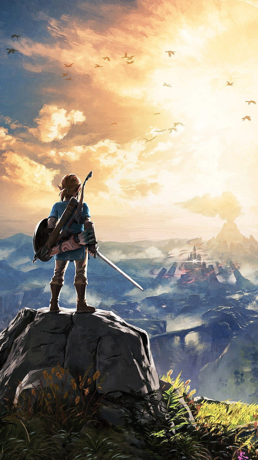 The Legend of Zelda: Breath of the Wild en 2020, super breath HD phone ...