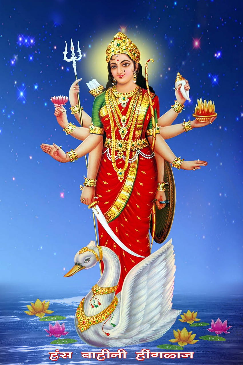 Hinduistischer Kosmos:, Brahmani Mata HD-Handy-Hintergrundbild