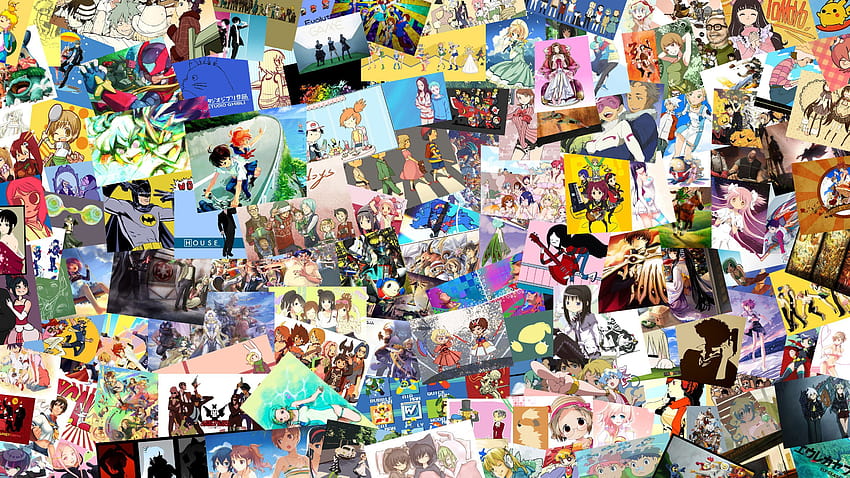 Anime Collage 2880x1620 HD wallpaper
