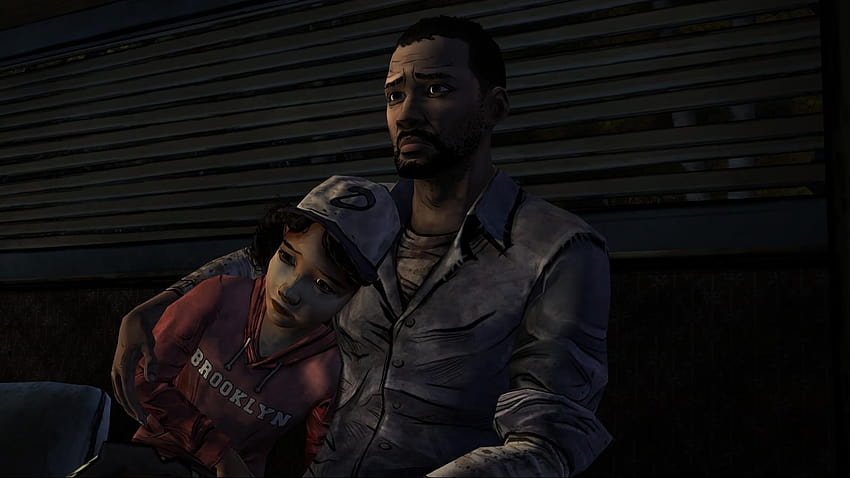The Walking Dead Spiel Clementine, Lee Everett HD-Hintergrundbild
