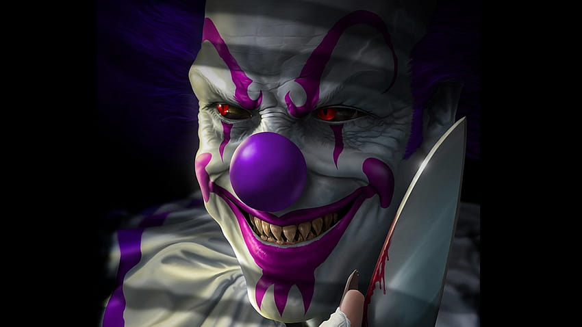 7 Evil Joker, fire joker HD wallpaper