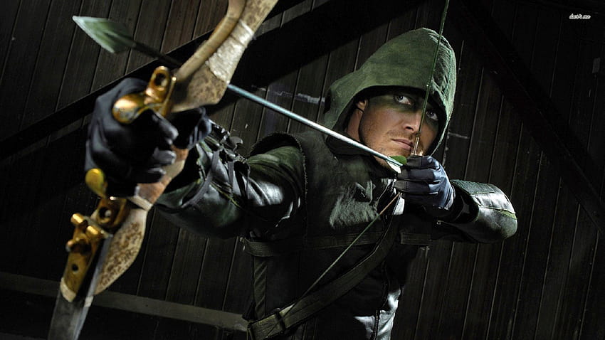 green arrow ,compound bow,bow and arrow,arrow,recreation,action figure, green arrow bow and arrow HD wallpaper