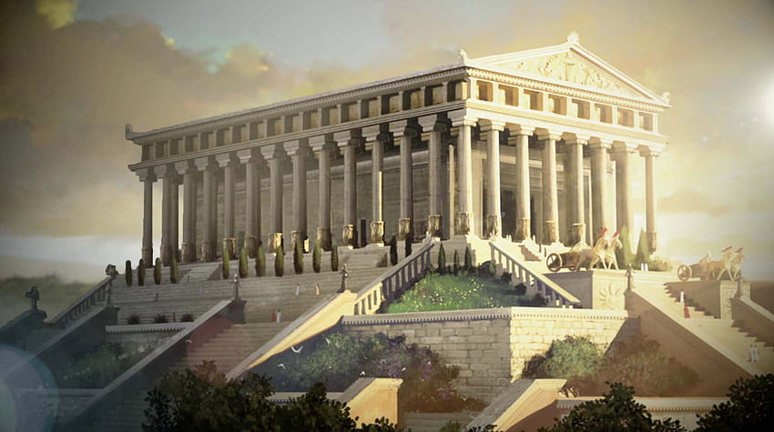 Der Tempel der Artemis in Ephesus – Drive Thru History® HD-Hintergrundbild