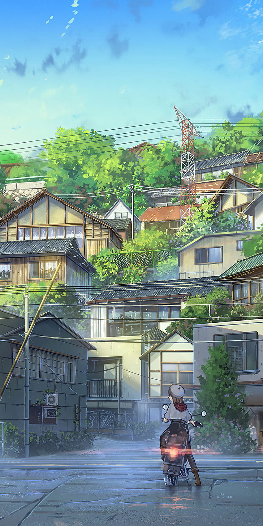 Anime neighborhood HD wallpapers | Pxfuel