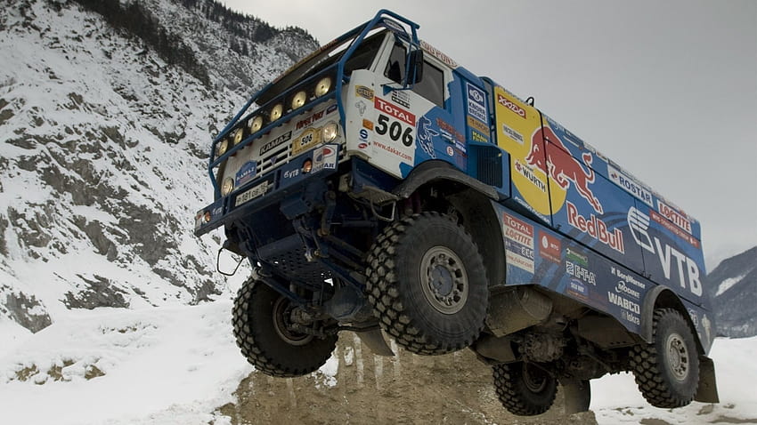 Kamaz, trucks, Dakar, Argentina, Chile, Rally, Sports » Cars » GoodWP HD wallpaper