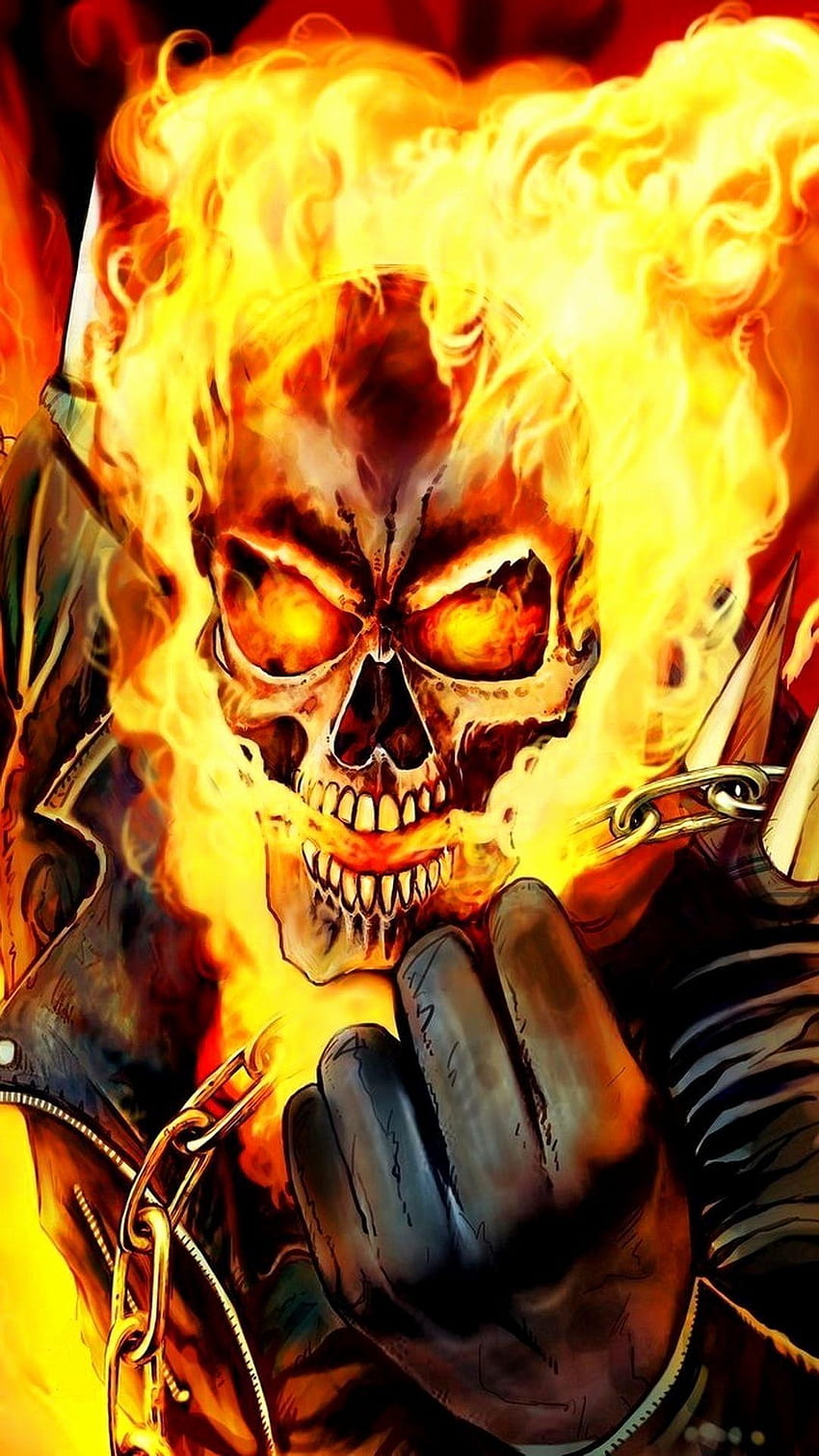 Ghost Best Of Ghost Rider 2017 Jaskinia dnia, niebezpieczny duch Tapeta na telefon HD