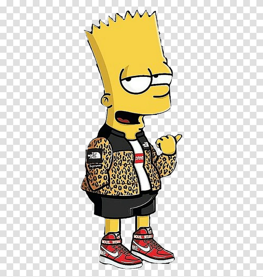 Bart Simpson Nike Png, Bart Simpson Png, Nike Just Do It