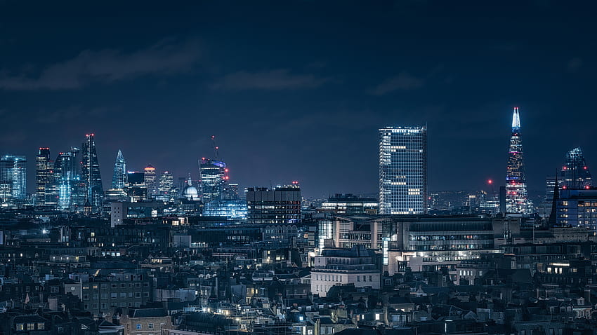 7680x4320 London Chasing Skylines Nightscape , Backgrounds, and, london night HD wallpaper