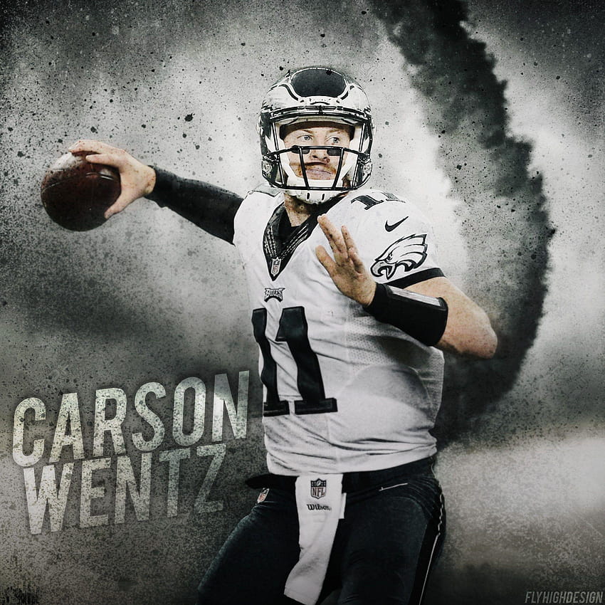 Is Carson Wentz an MVP Candidate?, carson wentz 2018 HD phone wallpaper