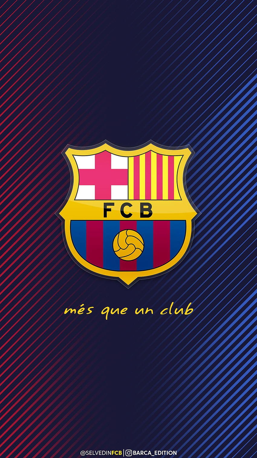 FC Barcelona iPhone 2018 de SelvedinFCB, fc barcelona 2018 fondo de pantalla del teléfono