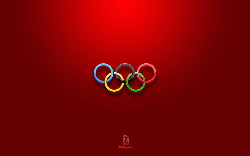 Logo Olympic Games Sport Des, mobile logos HD wallpaper