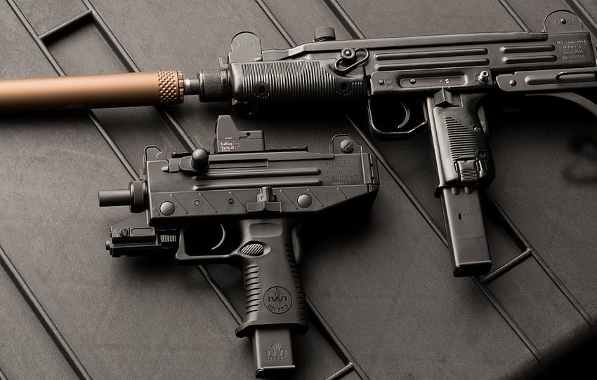 broń, broń, Uzi, ultradźwięki, karabin maszynowy, pistolet uzi Tapeta HD
