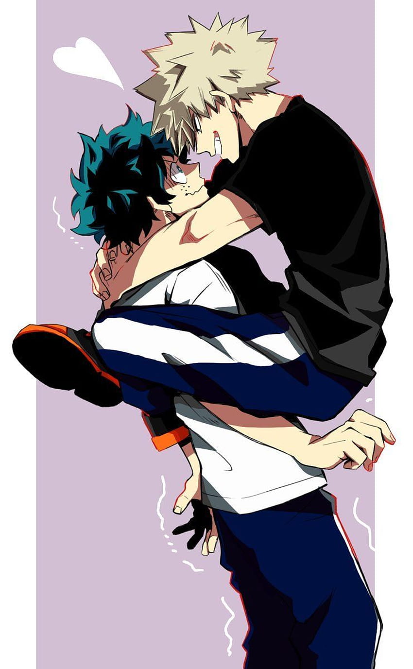 Deku and Kacchan ~ haha I find this cute... is that the intent of this ? Oh well, dekubaku HD phone wallpaper