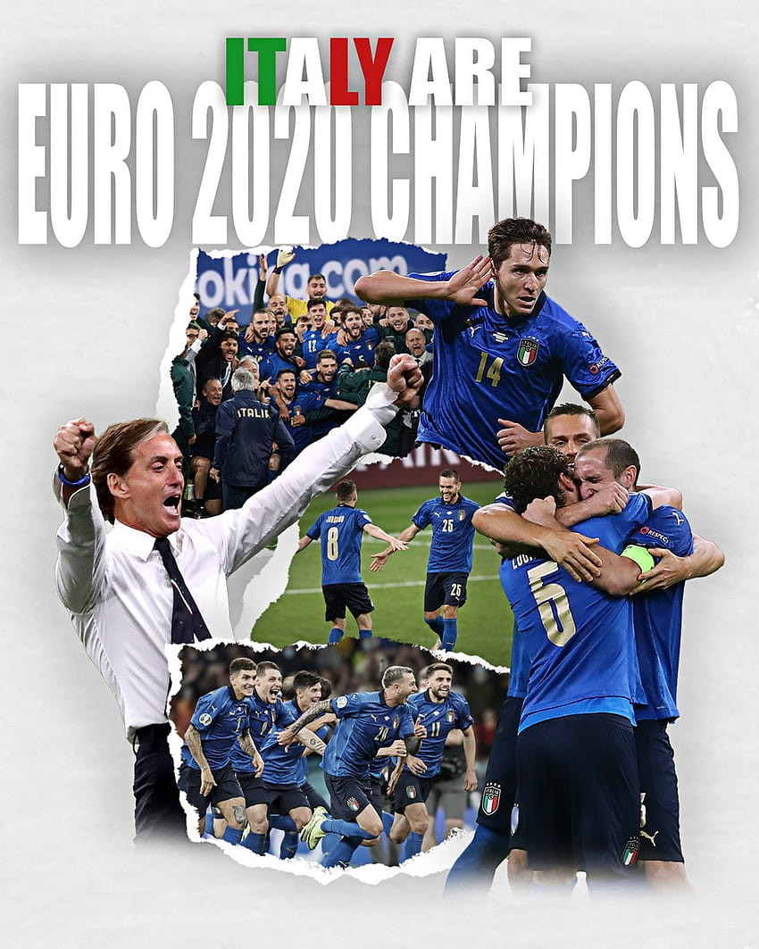 Os 20 melhores campeões da Itália Euro 2021, itália euro 2020 Papel de parede de celular HD