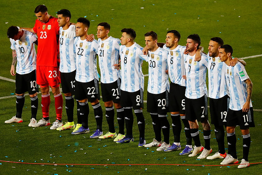 Chi si è qualificato per la Coppa del Mondo 2022?, nazionale di calcio argentina 2022 Sfondo HD