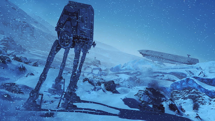 Hoth, Star Wars, Video games, Star Wars: Battlefront / and Mobile Backgrounds HD wallpaper