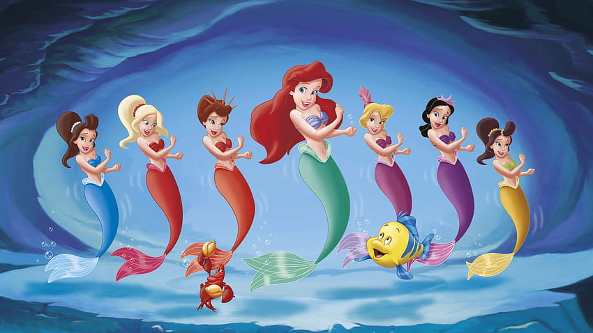 La Sirenita: El comienzo de Ariel fondo de pantalla