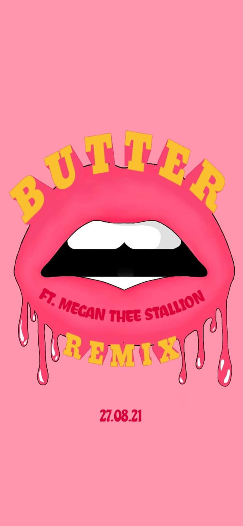 Butter Remix Ft Megan Thee Stallion, BTS y Megan Thee Stallion fondo de ...