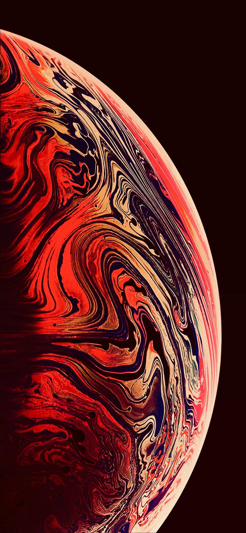 Download iPhone XR Red Circles Abstract Wallpaper  Wallpaperscom