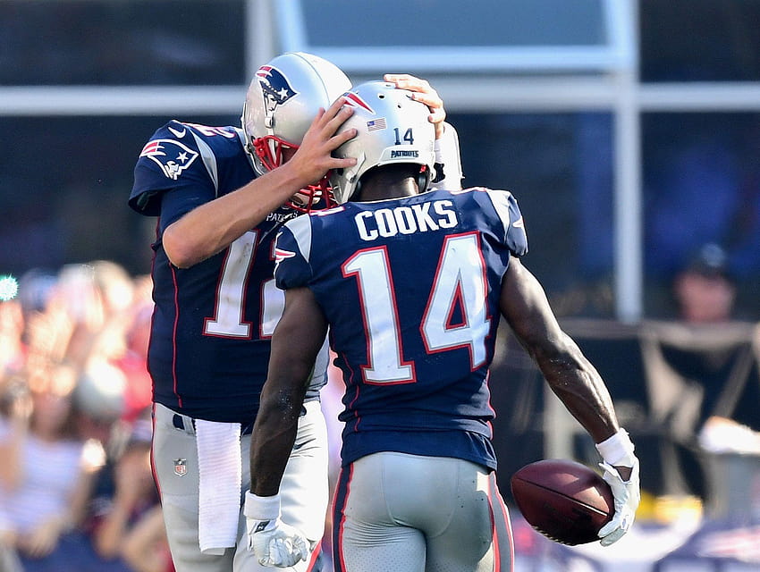 New England Patriots: Brandin Cooks breaks out with great performance HD wallpaper