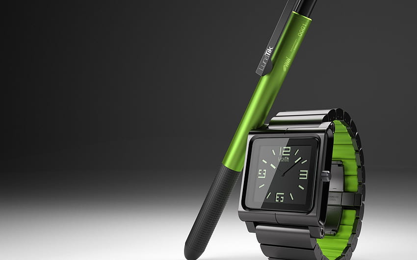 iPod Nano, LunaTik Smartwatch de ancha, reloj inteligente fondo de pantalla