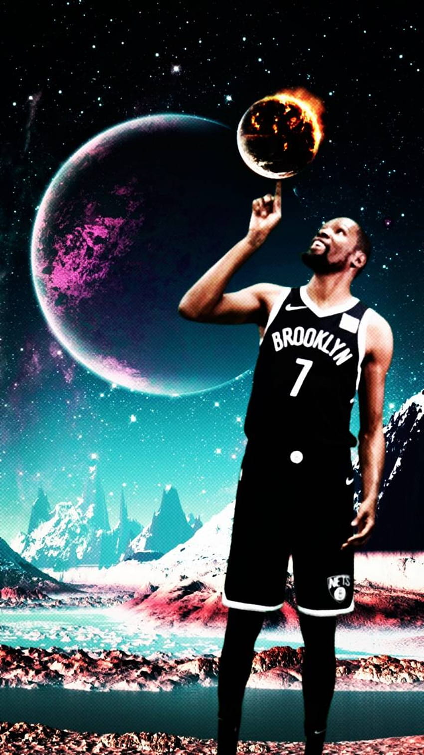 Kevin Durant NBA Theme  Sports Fan Tab HD wallpaper  Pxfuel