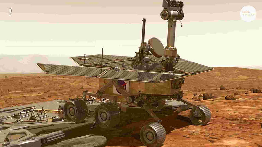 Mars Opportunity: NASA, uzaydan gelen sessiz gezgini, fırsat gezicisini tespit etti HD duvar kağıdı