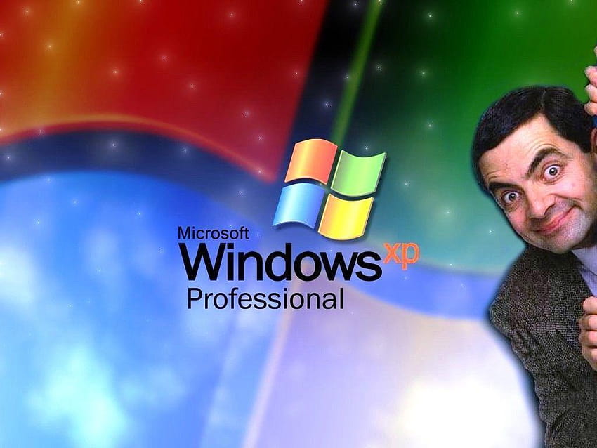 Funny Cartoon Windows Mr Bean HD wallpaper