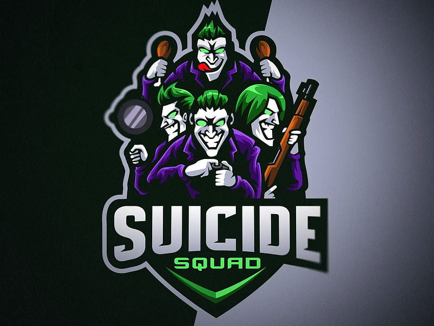 SUICIDE SQUAD PUBG TEAM di Marvin Baldemor su Dribbble, logo di gioco pubg Sfondo HD