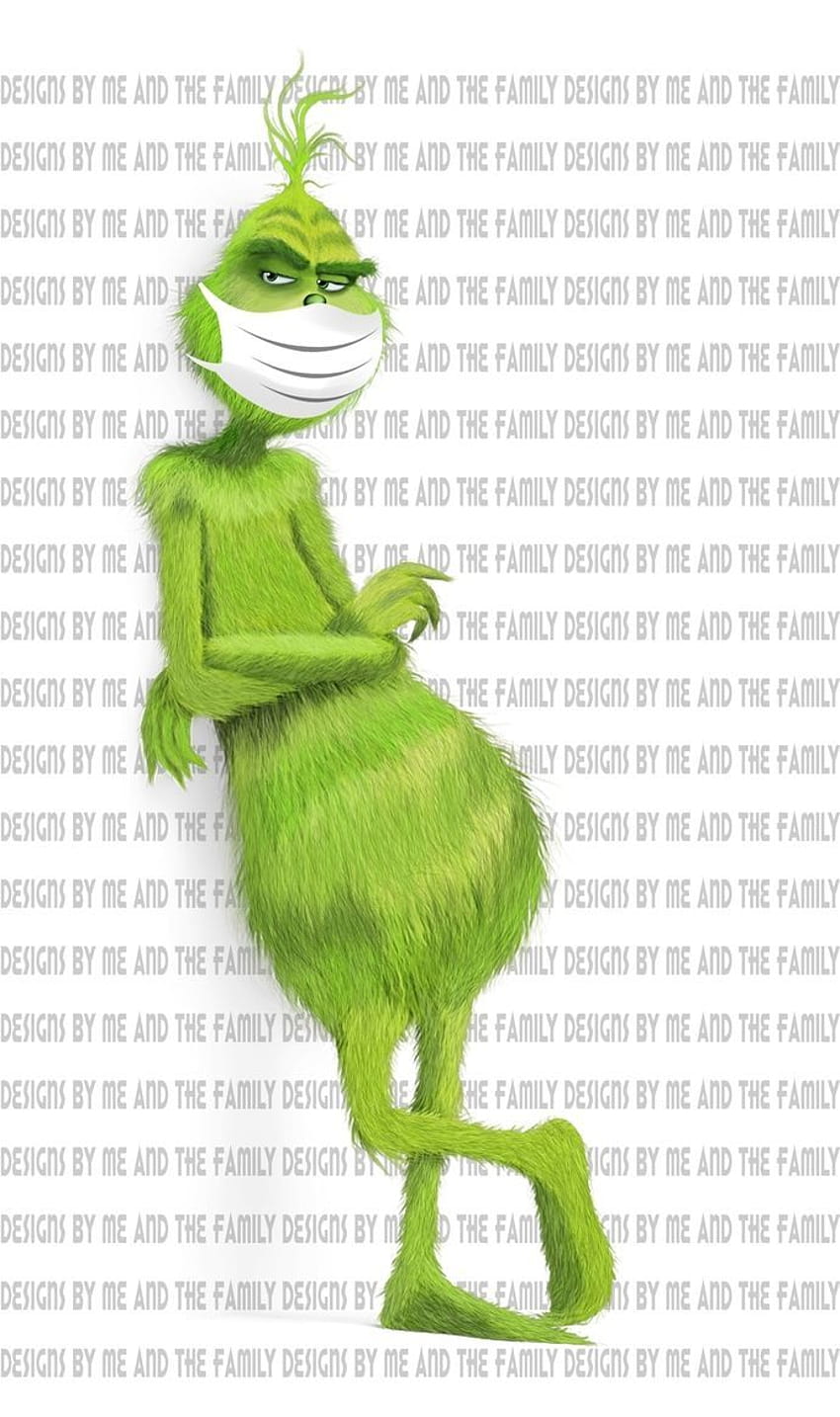Grinch standing with hospital mask, we are all quarantined here, quarantined, Best Day Ever, the one were I was quarantined 2020, in 2020, covid mask HD phone wallpaper