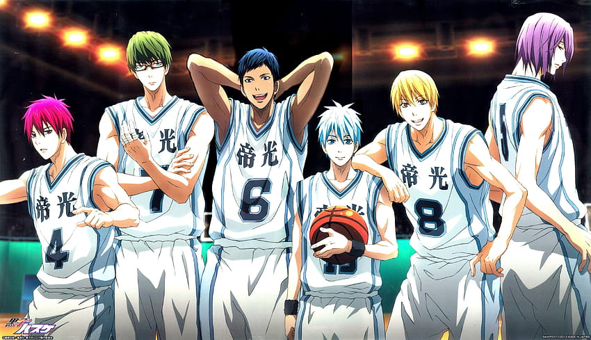 Baloncesto Koruko, anime kuroko no basket fondo de pantalla