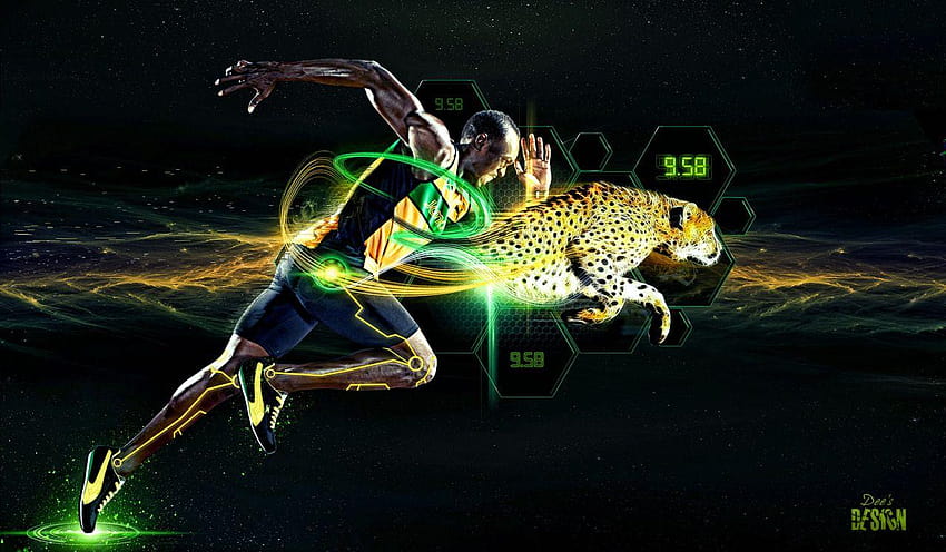 Usain Bolt High Quality, usian bold HD wallpaper