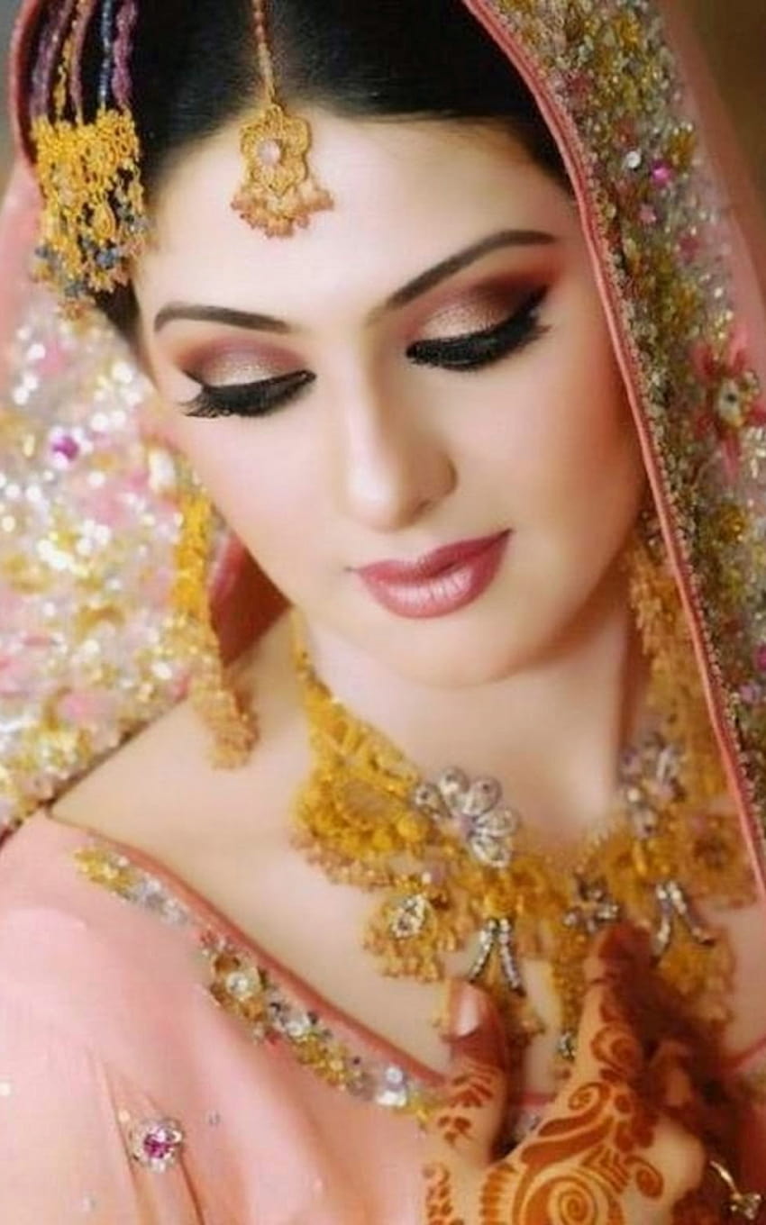 pakistanisches Braut-Make-up 2014 2015 schöne pakistanische [1008x1536] für Ihr Handy & Tablet, pakistanische Braut HD-Handy-Hintergrundbild