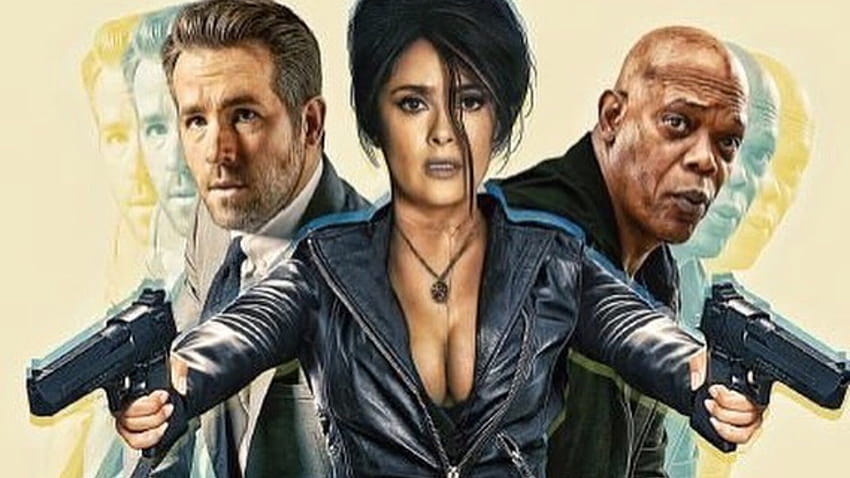 Poster For The Hitman S Wife S Bodyguard With Ryan Reynolds Samuel L Jackson And Salma Hayek
