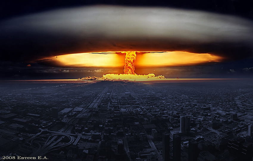 the explosion, mushroom, nuclear weapons , section оружие HD wallpaper