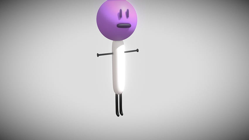 BFB Lollipop 3D-MODELL, Lollipop bfdi HD-Hintergrundbild