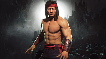 Download Fierce Liu Kang ready to strike in Mortal Kombat Wallpaper