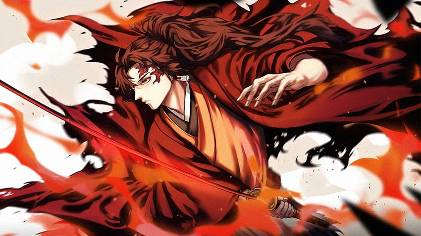 ¿Quién es el más poderoso entre Demon King Tanjiro y Yoriichi Tsugikuni de Demon Slayer?, kokushibo tsugikuni fondo de pantalla