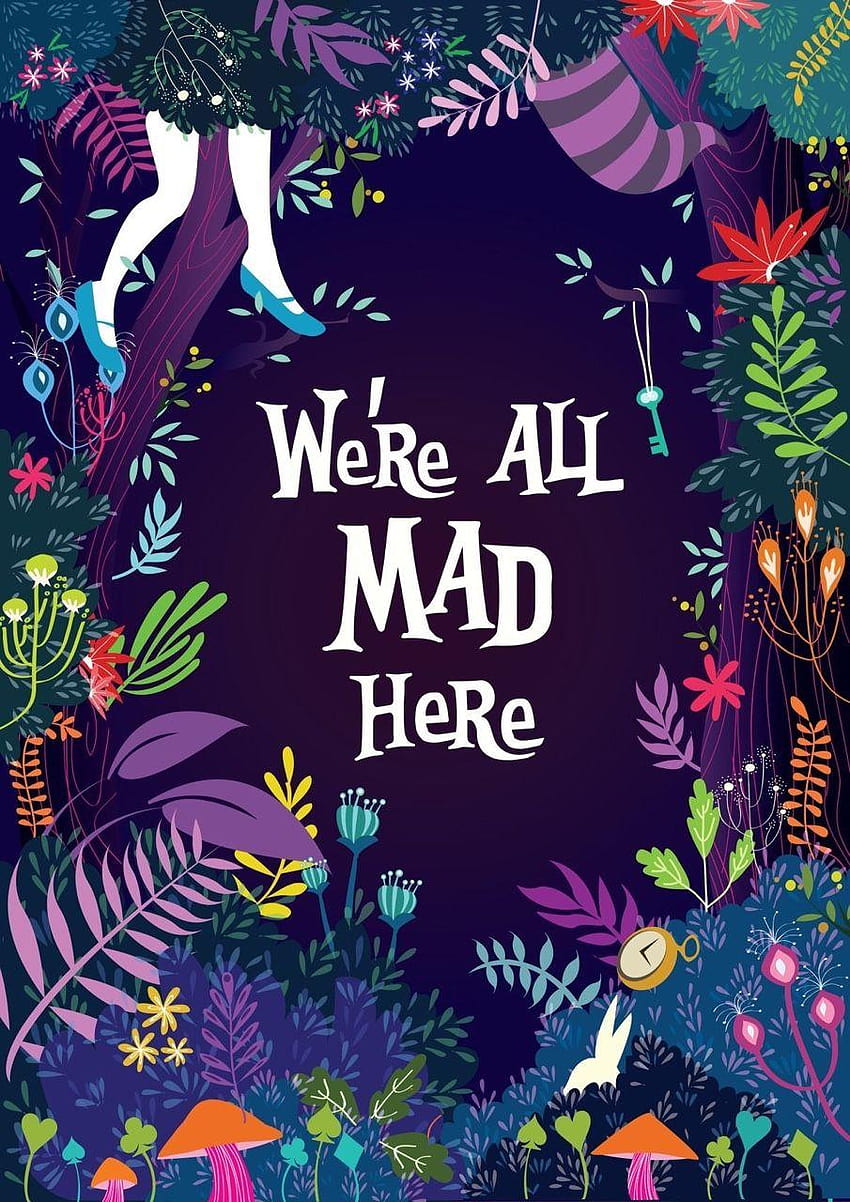 Alice's Adventures in Wonderland HD phone wallpaper