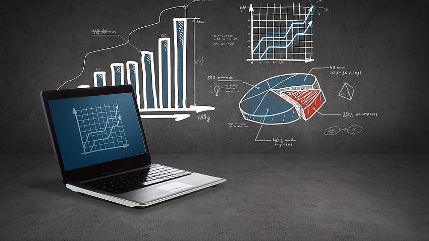 Bądź statystycznie znaczącym marketerem, analityka danych Tapeta HD