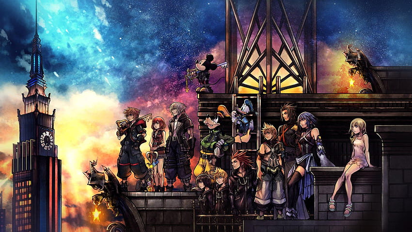 29 Kingdom Hearts III, Kingdom Hearts 3 Hintergrund HD-Hintergrundbild